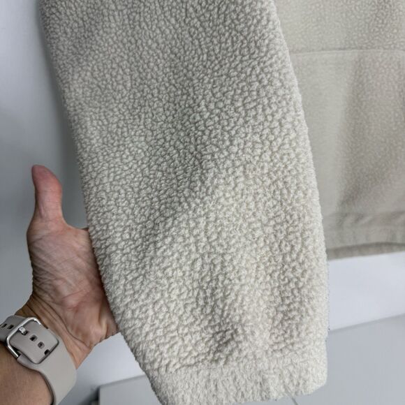 Vintage Y2K Volcom Sherpa Hoodie Pullover Pockets Sz L Loose Fit Skateboarding - Picture 7 of 11